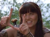 Click to watch 'Fins, Femmes and Gems' (popup) Xena Warrior Princess